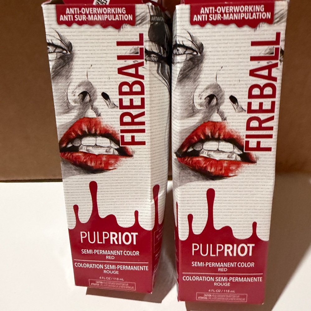 Pulp Riot‎ Fireball Semi-Permanent Hair Color - Red
